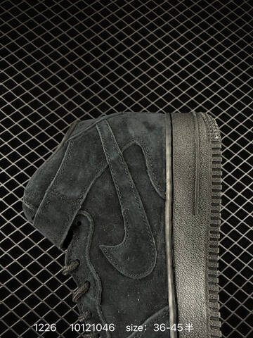 Nike Air Force 1 Mid x Supreme Black EU 36-45 Lifestyle - Unisex BS-73489