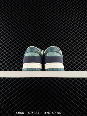 Nike SB Dunk Low Dark Navy Grey Mint Cream EU 40-46 Skate - Men s BS-70971