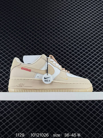 Nike Air Force 1 07 White Light Blue 35 5 Casual - Women's (BS-73936)
