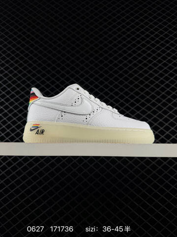 Nike Air Force 1 Betrue White Off White Multicolor EU 36-45 Sneaker Unisex BS-70545