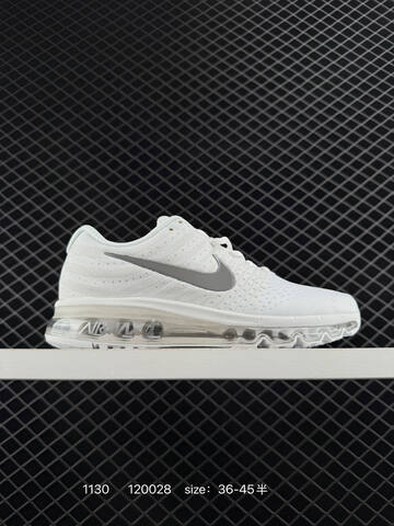 Nike Air Max 2017 White Grey Black White Black Grey EU 36-45 Running - Unisex (BS-73913)
