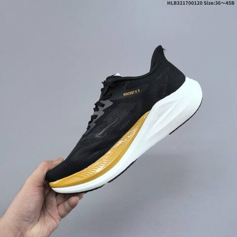HOKA ONE ONE MAFATE SPEED 4 Profly X Black Gold White EU 36-45 Running Shoe Running Sneakers Unisex BS-69398