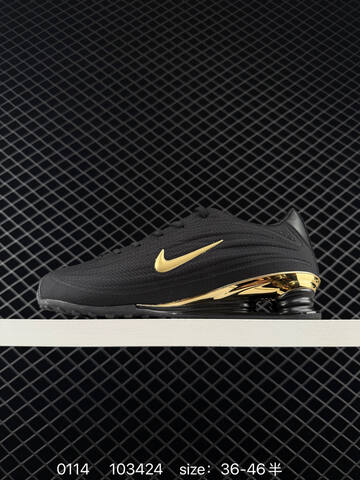 Nike Shox R4 Black Green EU 36-46 Lifestyle - Unisex (BS-73156)
