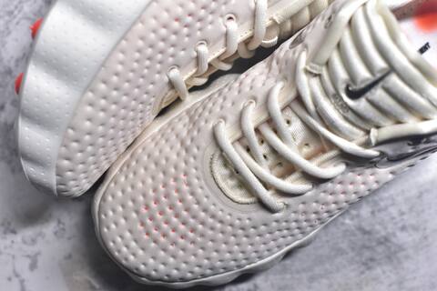 Nike Mind 002 Flyknit Off White Bright Orange Silver Sneaker BS-59802