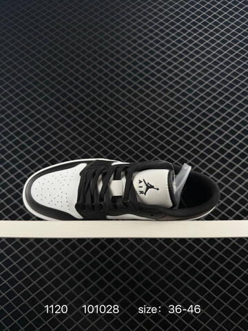 Jordan Air Jordan 1 Low White Black Brown EU 36-46 Sneaker - Unisex (BS-80223)