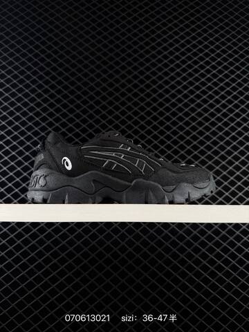 ASICS GEL PICKAX Black Dark Grey 36-47 Trail Shoe Trail Running Sneakers - Unisex BS-81773