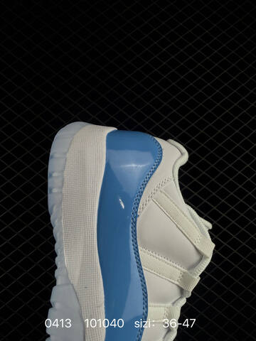 Jordan Air Jordan 11 Retro Low White Light Blue EU 36-47 Basketball Shoe - Unisex (BS-79487)