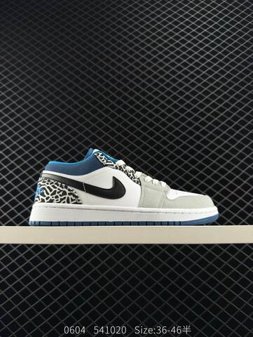 Jordan Air Jordan 1 Low Black Grey Red White EU 36-46 Basketball Shoe - Unisex (BS-81265)