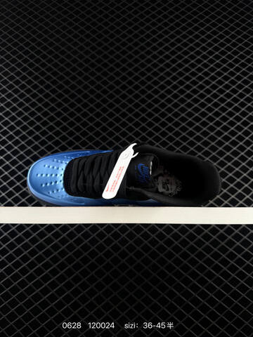 Nike Air Force 1 07 LV8 Metallic Blue Black EU 36-45 Sneaker - Unisex (BS-70542)