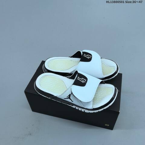 Jordan Hydro XI Retro White Black Navy EU 36-47 Casual - Unisex (BS-66069)