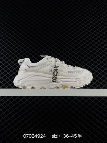 HOKA ONE ONE MAFATE THREE 2 Off White Light Beige EU 36-45 Trail Shoe Trail Running Sneakers Unisex BS-86173