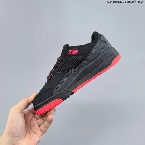 Jordan Air Jordan 4 Retro Black Red 36 46B Basketball - Women's (BS-67218)