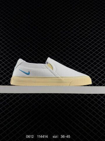 Nike Court Legacy Slip On White Black Pink Purple Yellow EU 36-45 Skate - Unisex (BS-70819)