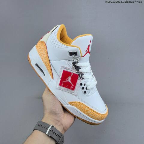Air Jordan 3 Retro Orange Citrus AIR JORDAN 3 Aj3 Lifestyle BS-66381