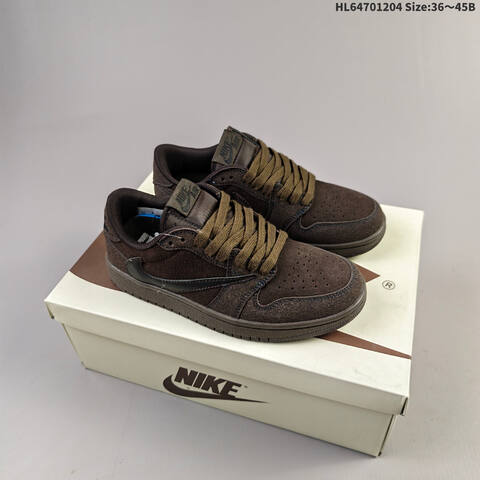Nike Air Jordan 1 x Travis Scott AIR JORDAN DO5442-202 36 36 5 37 5 38 3 Lifestyle - Women s BS-67546
