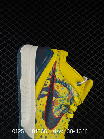 Nike Kobe 6 Yellow Multi-Color Blue White 38-46 5 Basketball - Unisex (BS-72970)