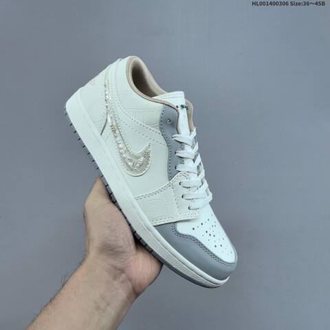 Air Jordan 1 Low Soft Pearl WMNS AIR JORDAN 1 Aj1 Lifestyle BS-66614