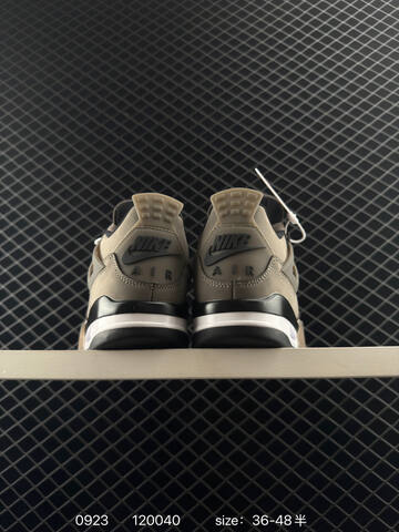 Jordan Air Jordan 4 Retro Cave Stone FV5029 200 Cave Stone Black White Brown EU 36-48 Basketball Shoe - Unisex BS-80647