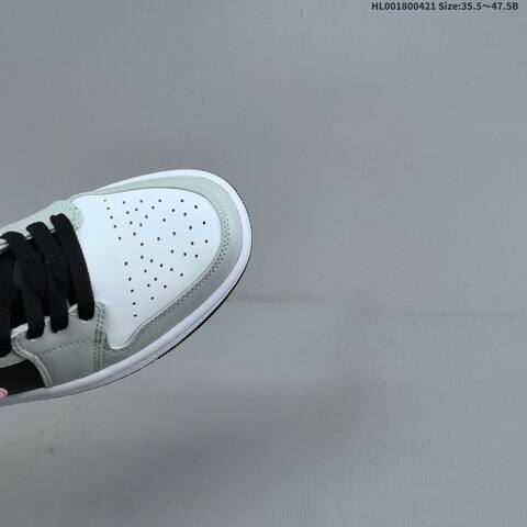 Jordan Air Jordan 1 Low Black Pale Mint Pink White 35 5-47 5 Lifestyle - Unisex (BS-66088)