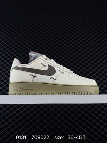 Nike Air Force 1 07 Sail Olive Green Brown EU 36-45 5 Lifestyle - Unisex (BS-72872)
