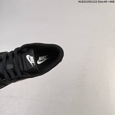 Nike Dunk Low Black White EU 40-46 Skate Shoe - Men s BS-63253