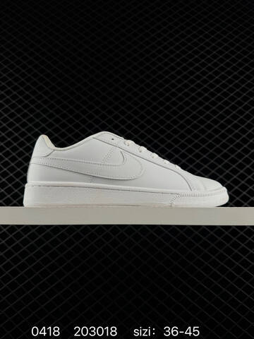 Nike Court Royale Low 2 White With Multiple Accent Color Options Light Blue Gum Black Red Teal EU 36-45 Casual - Unisex (BS-72019)