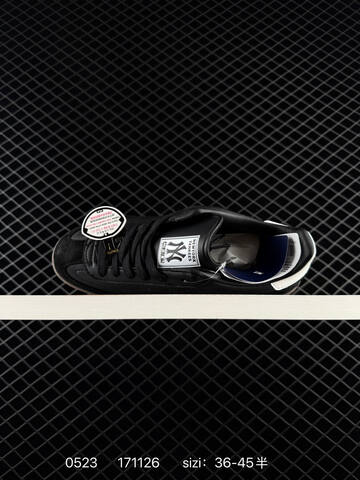 MLB New York Yankees Retro Casual Black White Brown Gold EU 36-45 Skate Shoe Skate Sneakers - Unisex