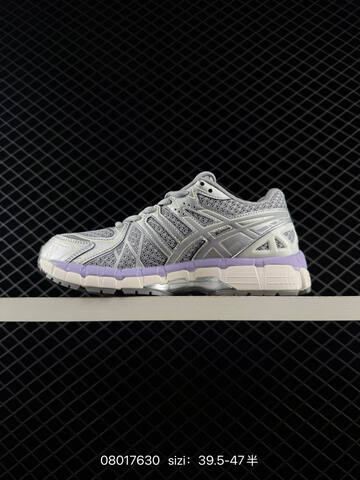 ASICS GEL-KAYANO 20 Grey White Purple EU 39 5-47 Running Shoe Running Sneakers Unisex BS-81662