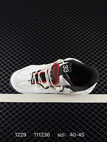Nike Air Force 1 07 Low White Black Red BS-73405