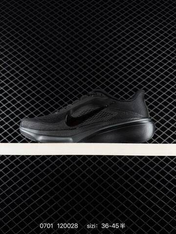Nike Zoom Pegasus 42 Triple Black EU 36-45 Running Shoe - Unisex (BS-70504)