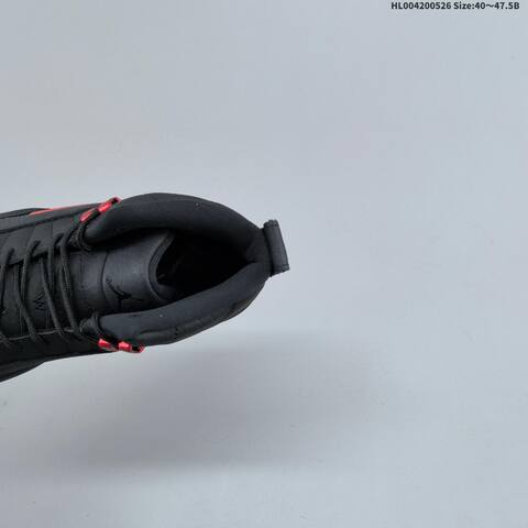 Jordan Air Jordan 12 Retro Black Red 40 47 5 Basketball - Men's (BS-65872)