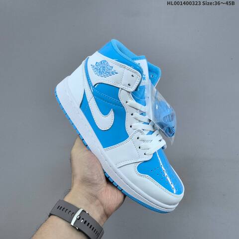 Air Jordan 1 Mid Legend Blue AIR JORDAN 1 Aj1 Lifestyle BS-66462