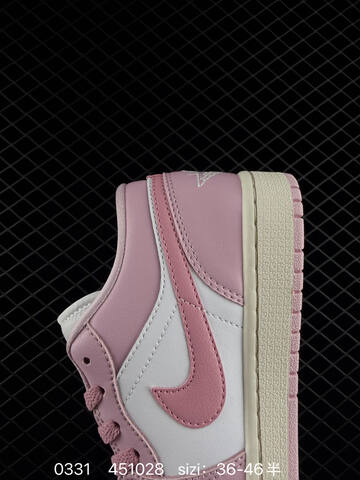 Jordan Air Jordan 1 Low White Pink Sail EU 36-46 Sneaker - Unisex BS-79574