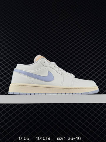 Jordan Air Jordan 1 Low SE White Light Blue Cream Beige EU 36-46 Sneaker - Unisex BS-79902