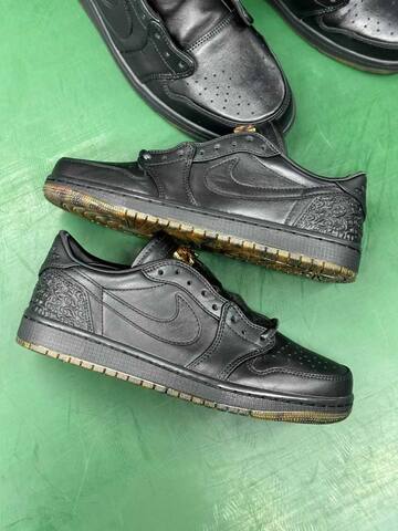 Jordan Air Jordan 1 Retro OG Xuan Wu IO3147-001 Black Yellow Green US 8 UK 7 EUR 41 Basketball Shoe - Men's (BS-87190)