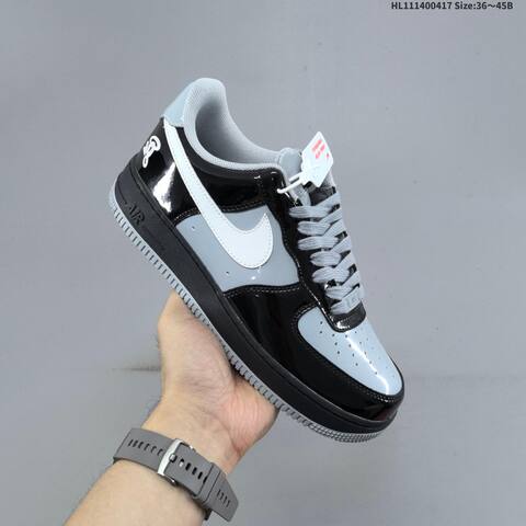 Nike Air Force 1 07 Black Grey White EU 36-45 Sneaker - Unisex BS-60665