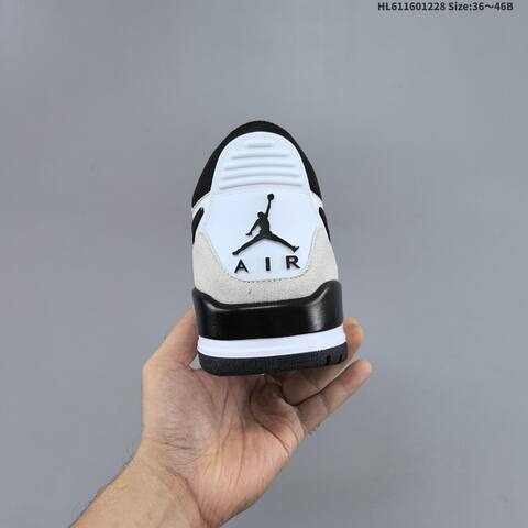 Jordan Legacy 312 Low White Black EU 36-46 Casual - Unisex (BS-67212)