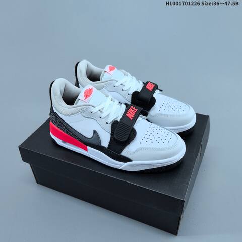 Jordan Air Jordan Legacy 312 Low White Black Grey Red 36 47 5 Basketball - Unisex (BS-67263)