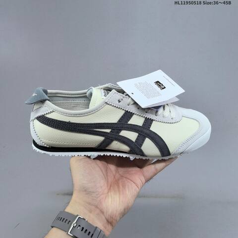 Onitsuka Tiger Mexico 66 Cream White Dark Gray EU 36-45 Sneaker Casual Sneakers - Unisex (BS-68824)