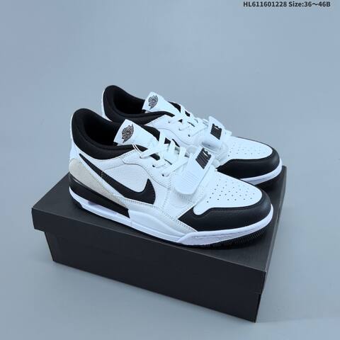 Jordan Legacy 312 Low White Black EU 36-46 Casual - Unisex (BS-67212)