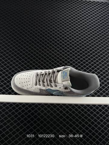 Nike Air Force 1 Low 07 Gray Blue White EU 36-45 Casual - Unisex (BS-74448)