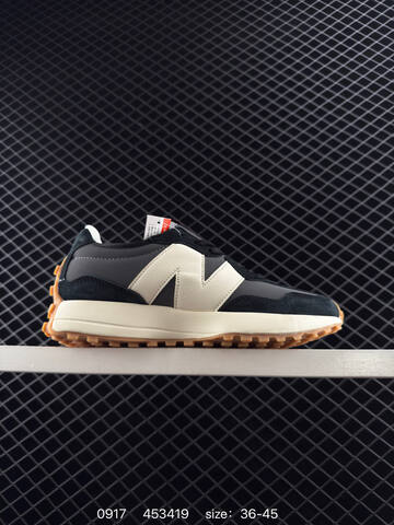 New Balance 327 Off White Dark Green Gum EU 36-45 Sneaker - Unisex (BS-82807)