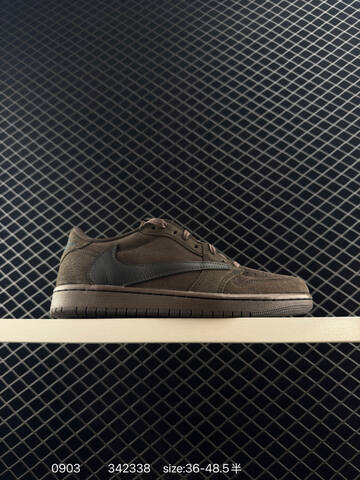 Jordan Air Jordan 1 Low OG SP Travis Scott Olive Sail Black Olive Red Cream EU 36-48 5 Sneaker - Unisex (BS-80778)