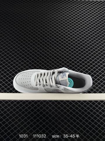 Nike Air Force 1 07 Light Grey White 35-45 5 Lifestyle - Unisex BS-74455