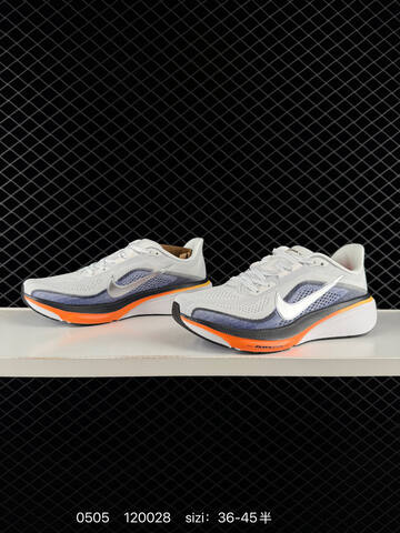 Nike Zoom Pegasus 42 White Blue Orange Black EU 36-45 5 Running - Unisex (BS-71698)