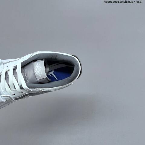 Jordan Legacy 312 Low White Grey 36 46B Lifestyle - Women s BS-67026