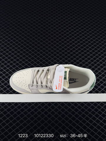 Nike Dunk Low Retro Sail Light Grey Green EU 36-45 5 Casual - Unisex (BS-73546)