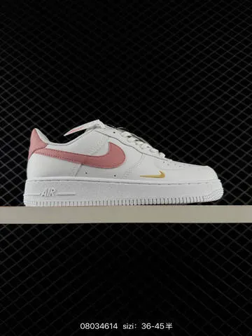 Nike Air Force 1 Low White Grey Pink Red Gold EU 36-45 Lifestyle - Unisex BS-69973