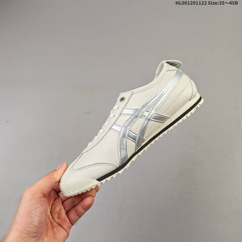 Onitsuka Tiger Mexico 66 SD Cream White Silver EU 35-45 Sneaker Casual Sneakers - Unisex (BS-69248)