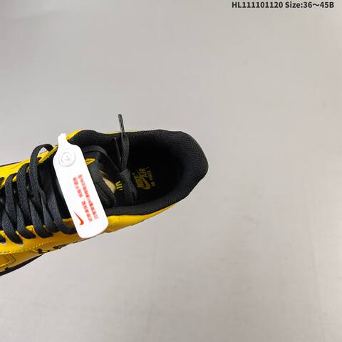 Nike Air Force 1 07 Yellow Black Multicolor EU 36-45 Sneaker - Unisex BS-63369